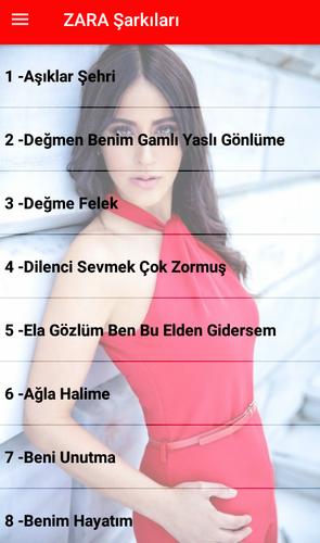 Zara Şarkıları İnternetsiz 40 Şarkı for Android - APK Download