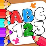Alphabet and Numbers Coloring biểu tượng