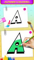 Alphabet and Numbers Coloring ảnh chụp màn hình 2