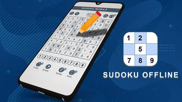 Sudoku - Offline Free Sudoku Number Puzzle पोस्टर