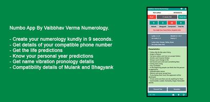 برنامه‌نما Vaibbhav Verma Numerology عکس از صفحه
