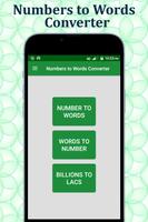 Numbers to Words Converter Cartaz