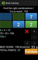 Brain training screenshot 1