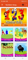 Number Song Nursery Rhymes Affiche