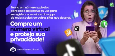 Número Virtual - Descartável