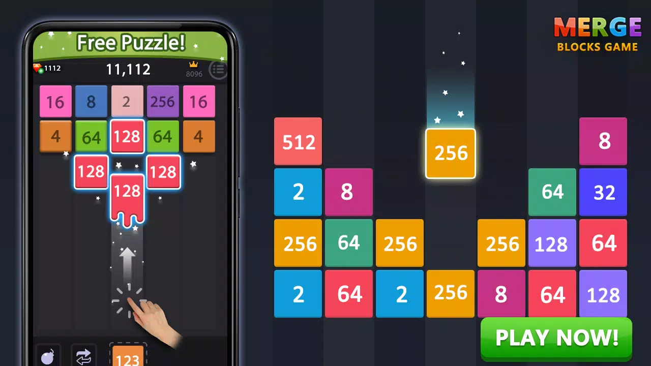 2048 Merge Games - M2 Blocks for Android - Free App Download