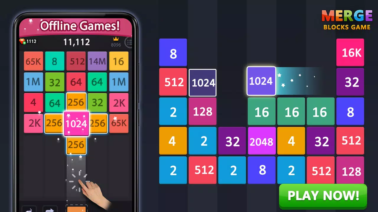 2048: X2 Merge Blocks: Play Online For Free On Playhop