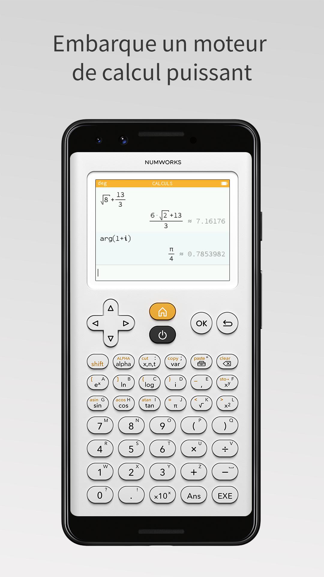 Installer Jeux Sur Calculatrice Numworks Calculatrice Graphique NumWorks pour Android - Téléchargez l'APK