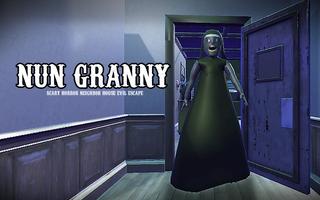 Nun Granny Scary Horror Neighbor House Evil Escape Affiche