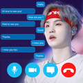 Suga BTS - Chat and Fake Call