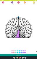 Peacock Coloring Glitter 스크린샷 2