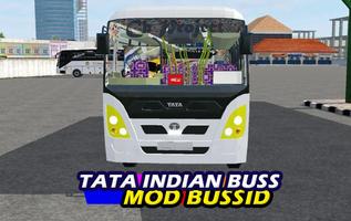 Bus Tata Indian Mod Bussid Affiche
