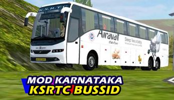 Bus Mod Karnataka KSRTC Bussid الملصق