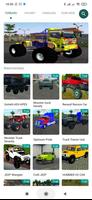 Monster Truck Car Mod Bussid capture d'écran 1