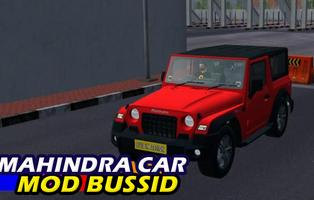 Mod Bussid Mahindra Car poster