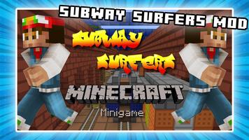 Mod Subway Surfer Minecraft Affiche