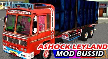 Mod Truck Ashok Leyland Bussid Affiche
