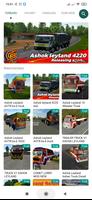 Mod Truck Ashok Leyland Bussid capture d'écran 2