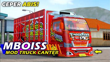 Mod Truck Canter Mbois Bussid Affiche