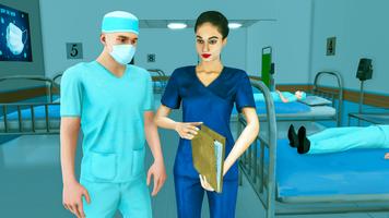 Dream Nurse Hospital Games 3D captura de pantalla 1