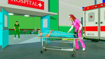 Dream Nurse Hospital Games 3D captura de pantalla 2