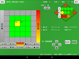 ピッチング統計アプリ Ekran Görüntüsü 1
