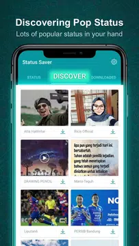 Screenshot 1 for Status Saver - Whatsapp Status Downloader 2021