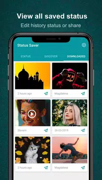 Screenshot 4 for Status Saver - Whatsapp Status Downloader 2021
