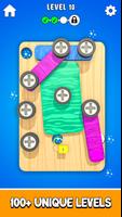 Wood Nuts Bolts Puzzle Games poster