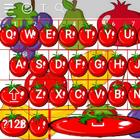 Fruit Keyboard Theme - Strawberry, Apple Emoji আইকন