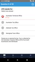 Australian citizenship test capture d'écran 1