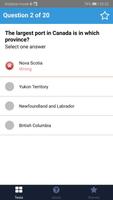 Canadian Citizenship Test screenshot 1