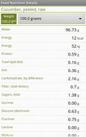 2 Schermata mSwasthya™ Nutrition Facts