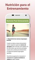 Nutrición para entrenamiento - Mantenerse en forma 포스터