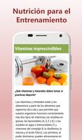 1 Schermata Nutrición para entrenamiento - Mantenerse en forma