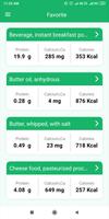 Nutrition Data Screenshot 3