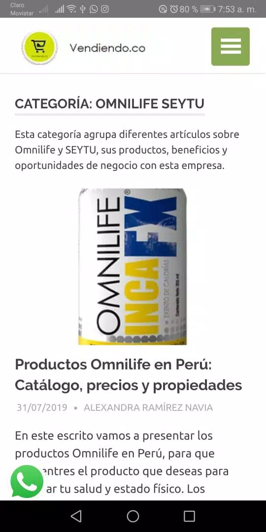 Nutrivida Omnilife APK for Android Download