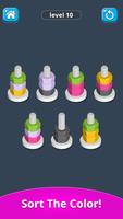 Nut & Bolt Sort: Color Puzzle Ekran Görüntüsü 2