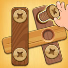 Wood Nuts & Bolts: Wood Puzzle آئیکن