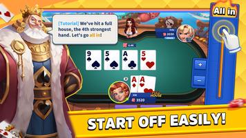Poker Glory – Texas Hold'em اسکرین شاٹ 1
