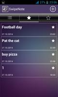SwipeNote capture d'écran 1