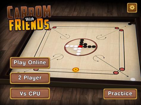 Carrom Multiplayer - 3D Carrom Board Games Offline screenshot 4