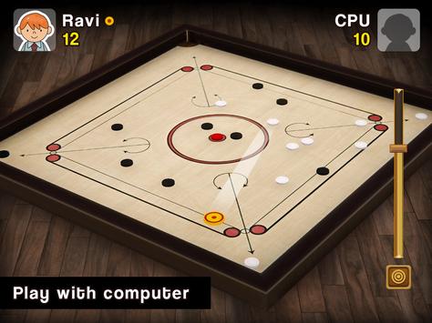 Carrom Multiplayer - 3D Carrom Board Games Offline screenshot 11