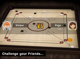 Carrom Multiplayer - เกมกระดาน โปสเตอร์