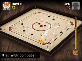 Carrom Multiplayer - Trò chơi  ảnh chụp màn hình 1