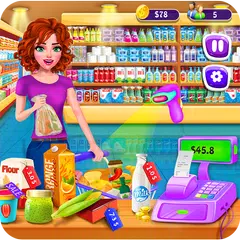 Girl Cashier -Grocery Shopping APK Herunterladen