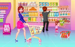 Girl Cashier -Grocery Shopping capture d'écran 3
