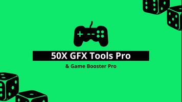 Poster 500X Game Booster And GFX Pro