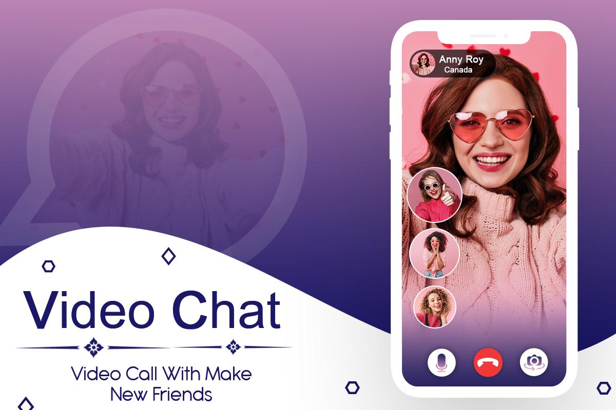 Online video chat with strangers app.