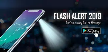 Flash alert for all notification -Sms alert flash